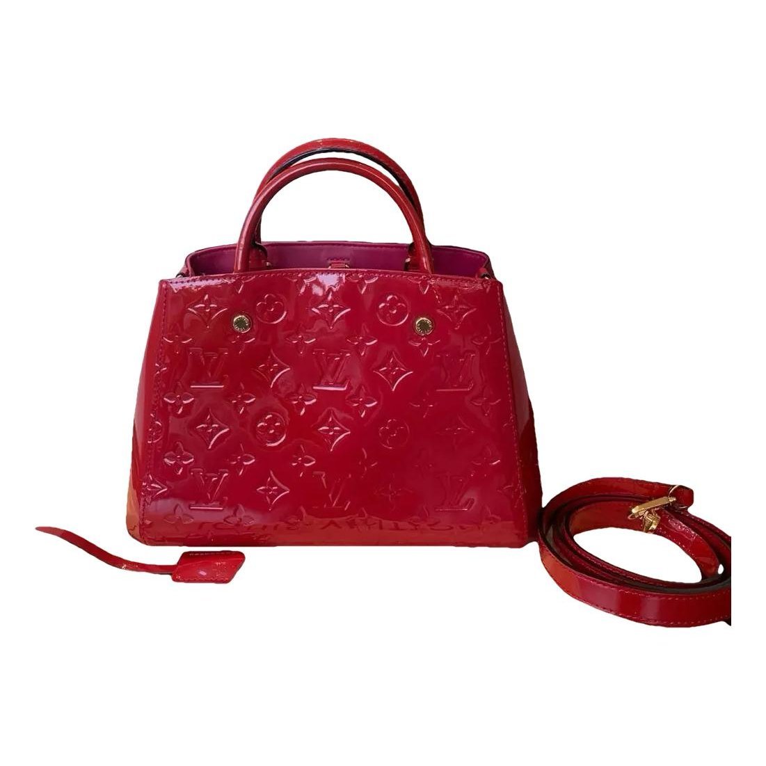 Montaigne patent leather handbag