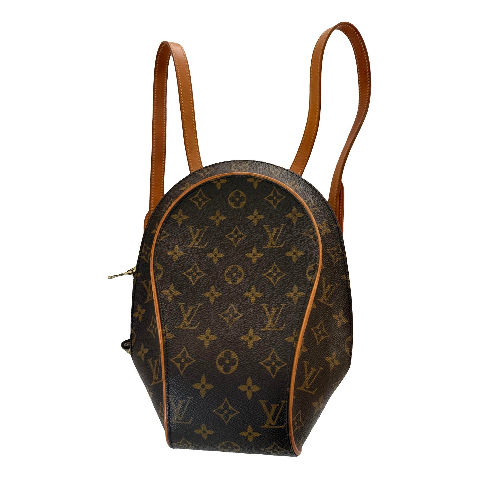 Leather backpack