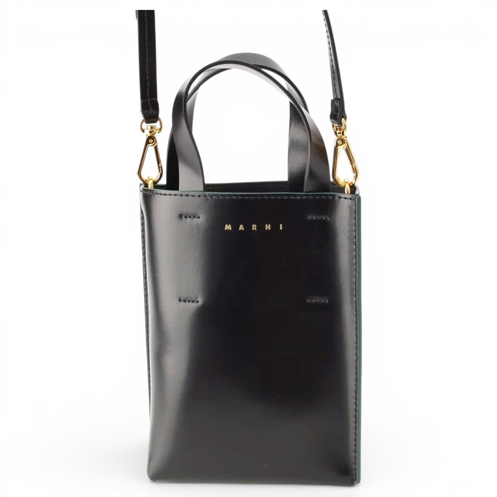 Leather handbag