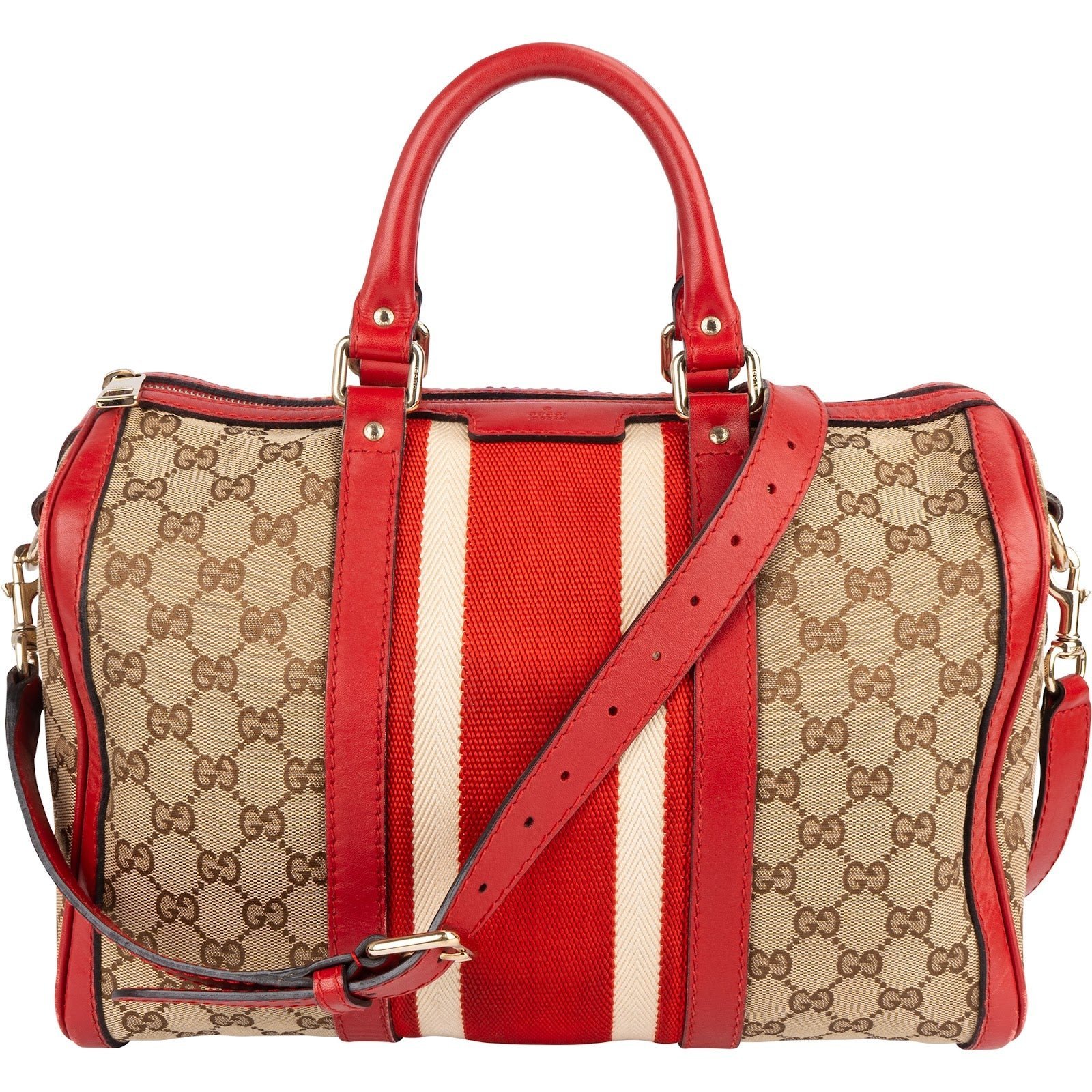Boston leather handbag