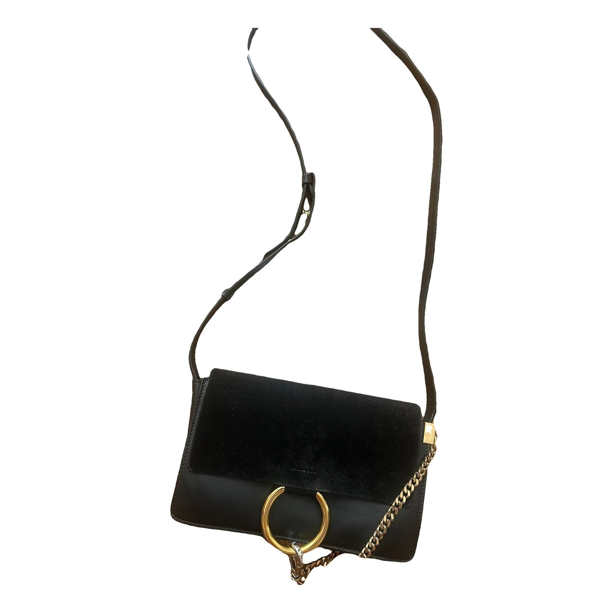 Faye leather handbag