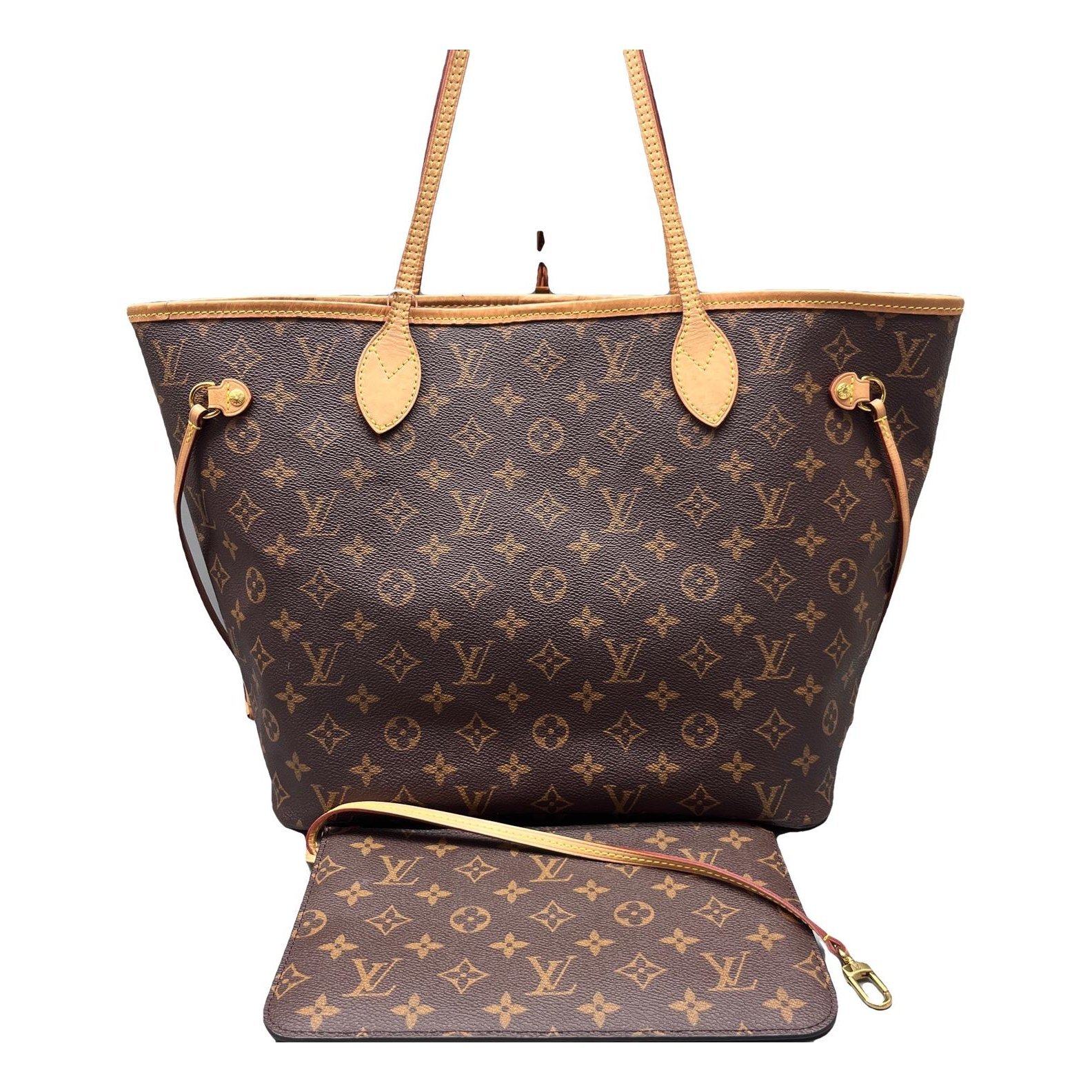 Neverfull leather handbag