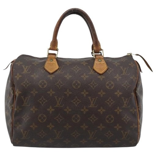 Speedy leather handbag