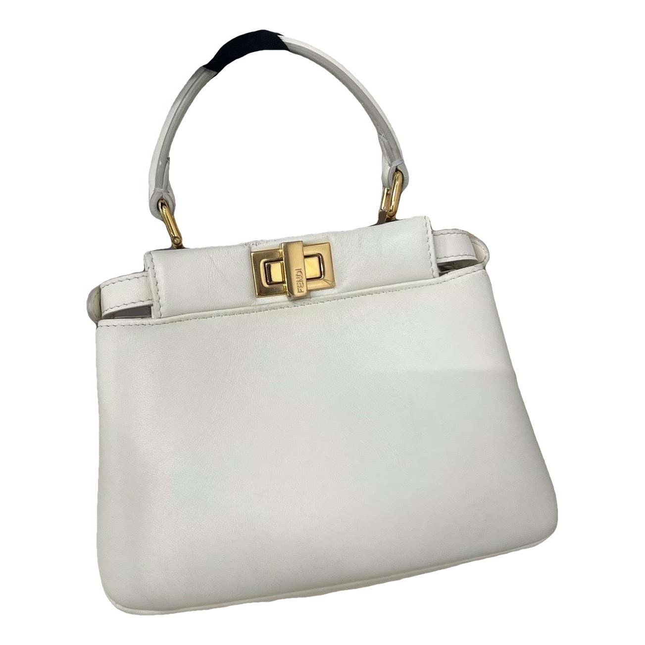 Peekaboo leather handbag