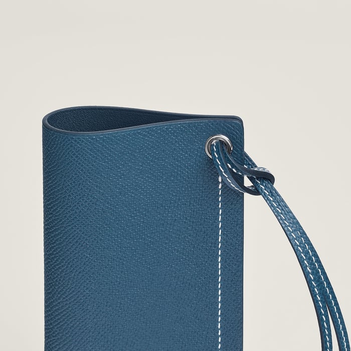Deep Blue H Sellier Glasses Case