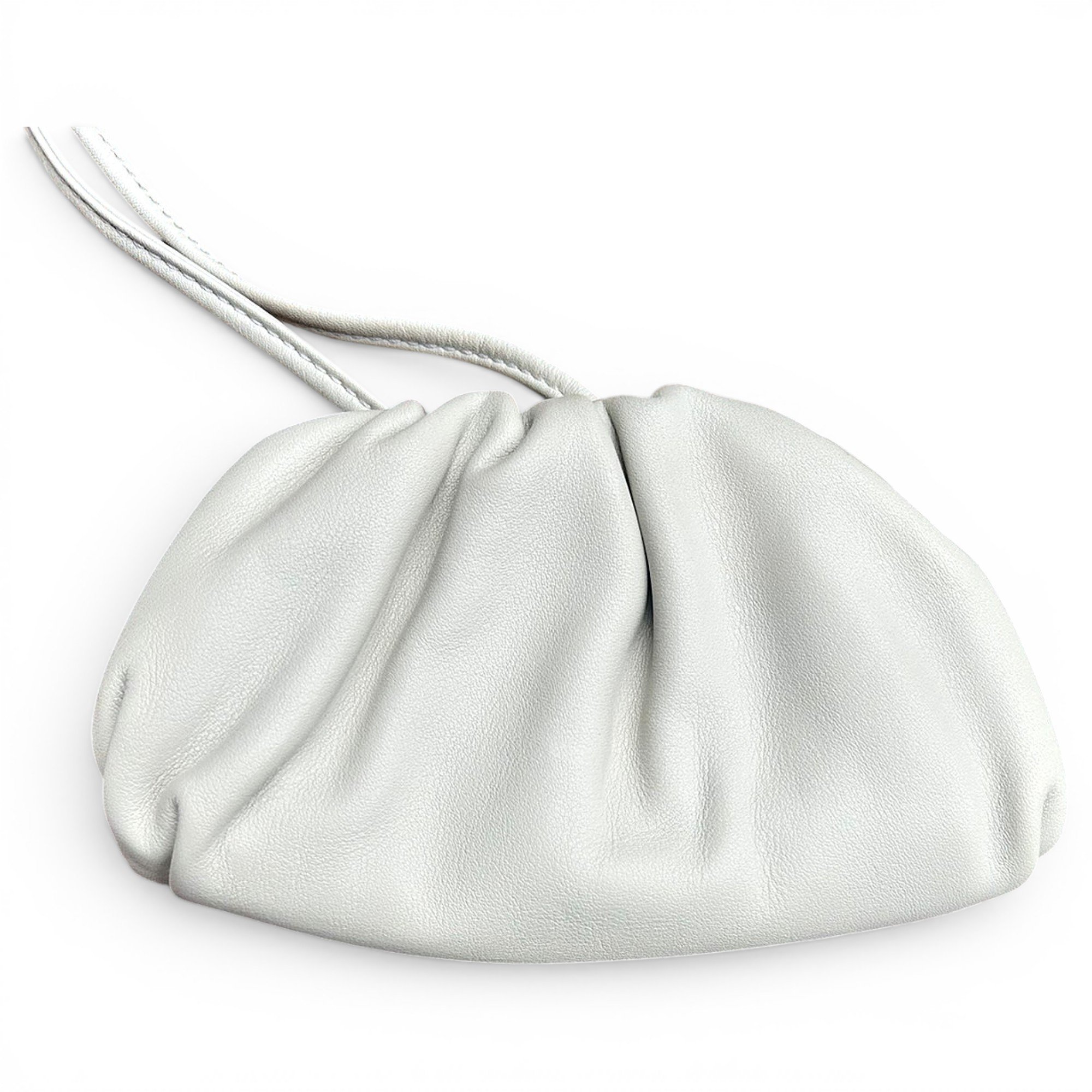 Pouch leather mini bag