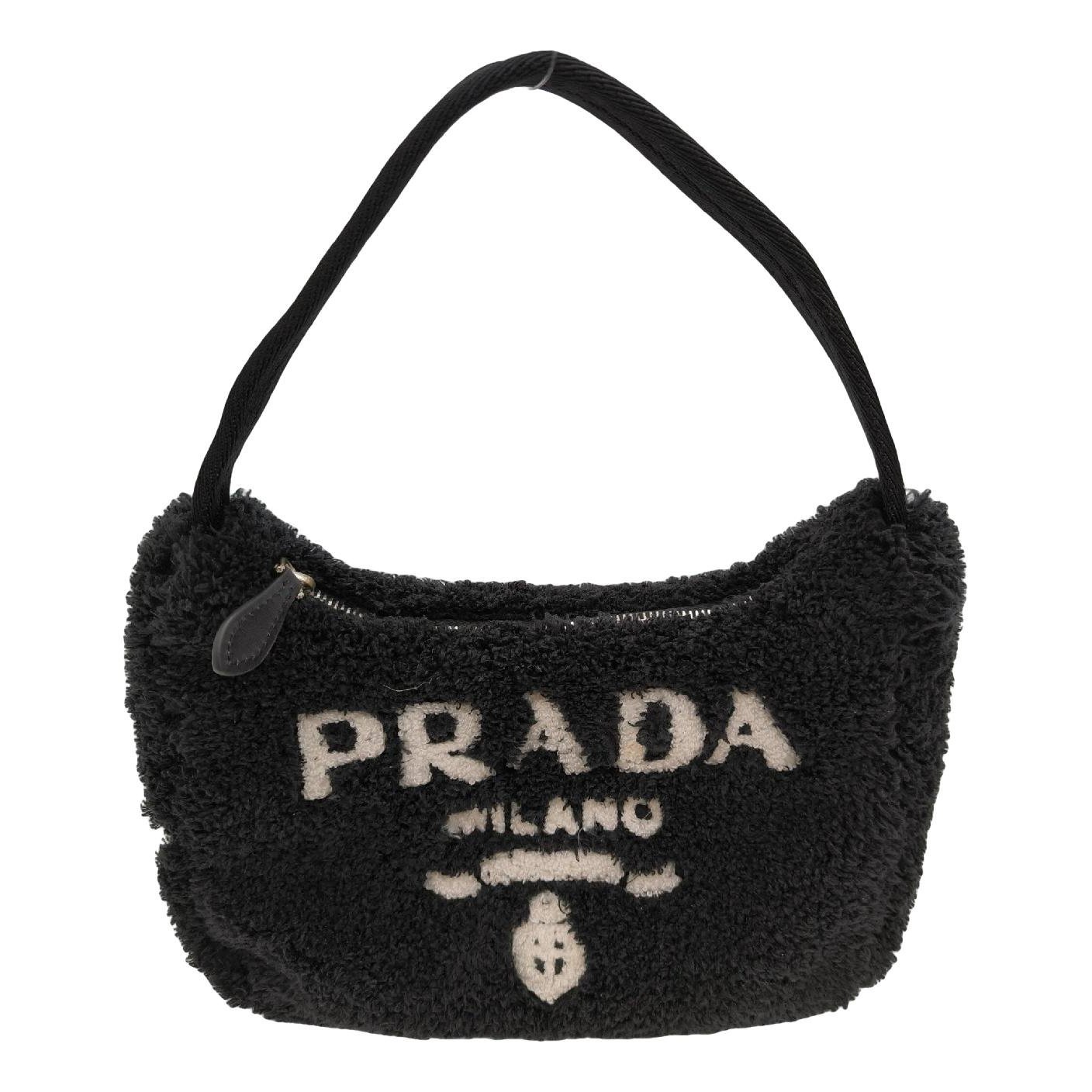 Re-Edition 2000 faux fur handbag