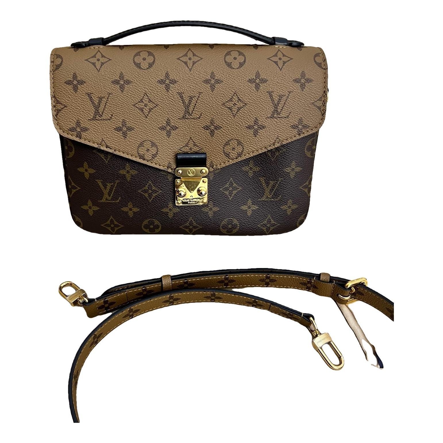 Metis leather handbag