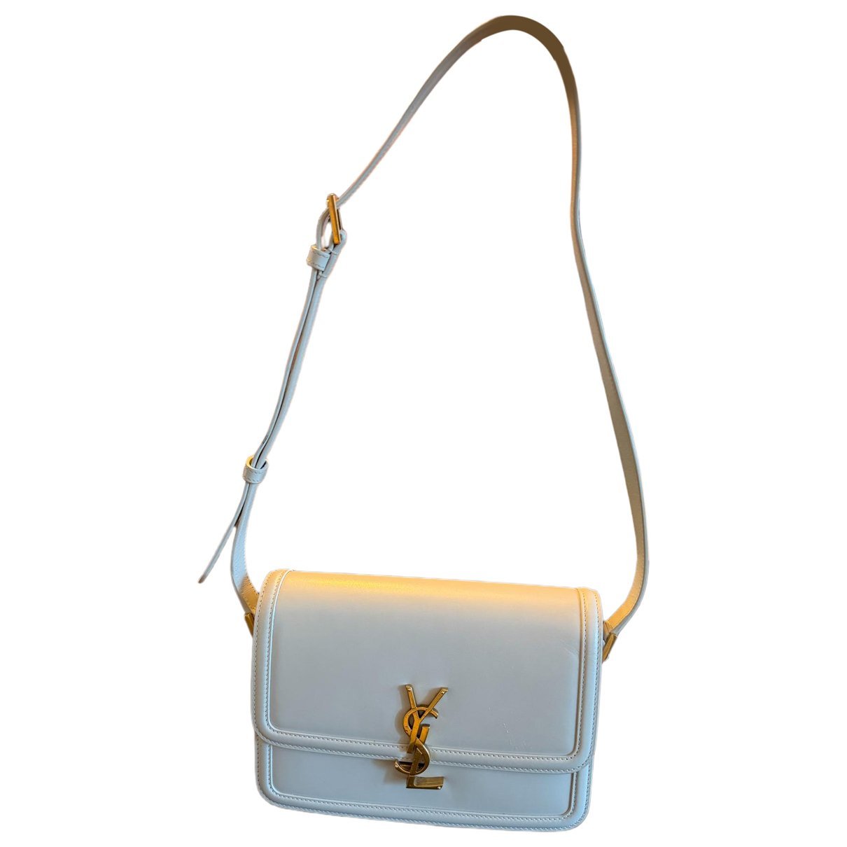 Solférino leather handbag
