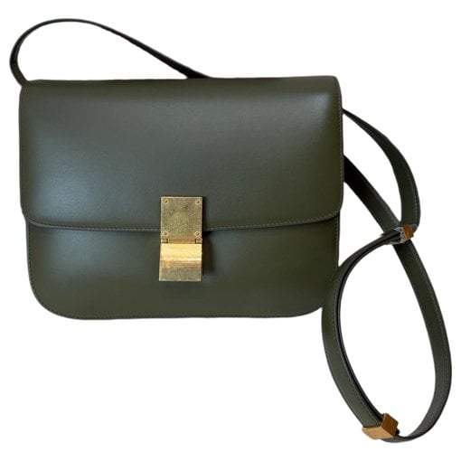 Classic leather handbag