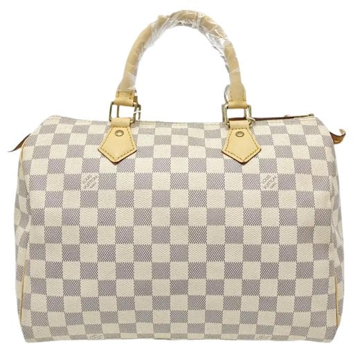 Nano Speedy / Mini HL leather handbag