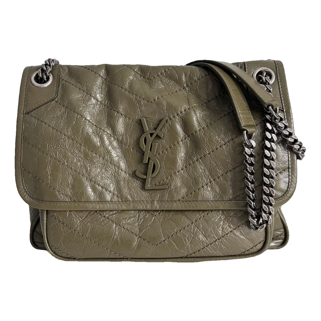 Niki leather crossbody bag