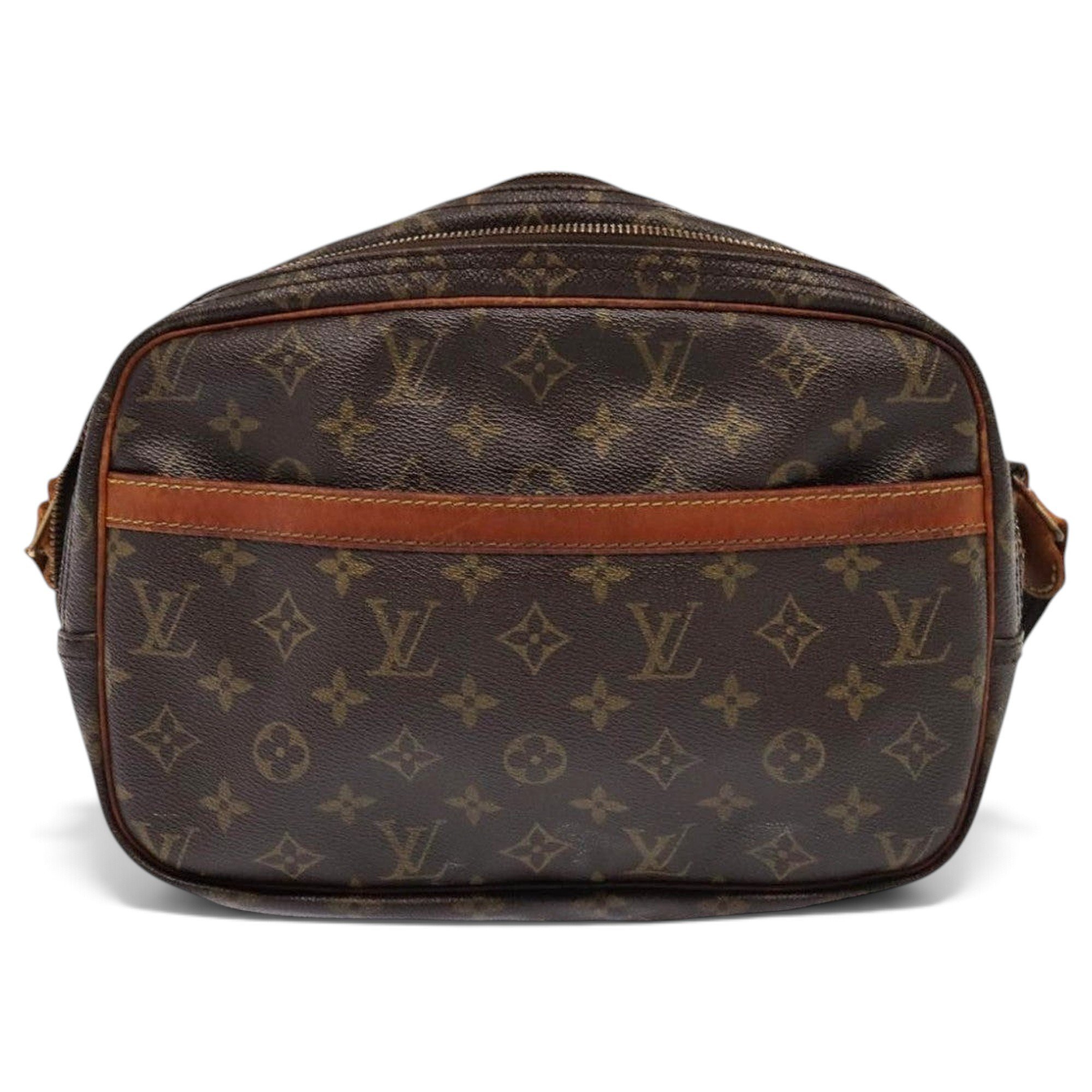 Reporter leather handbag