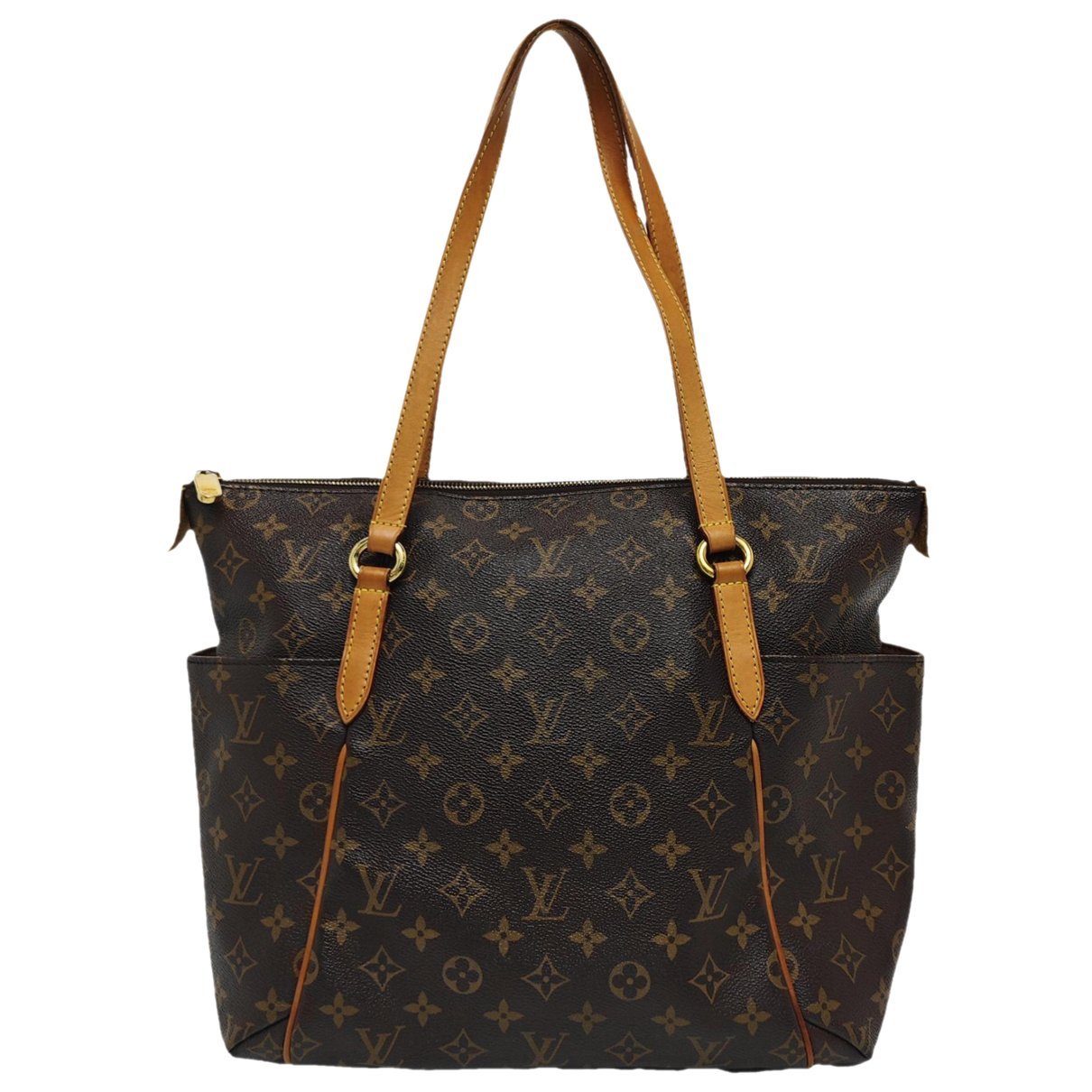 Totally leather handbag