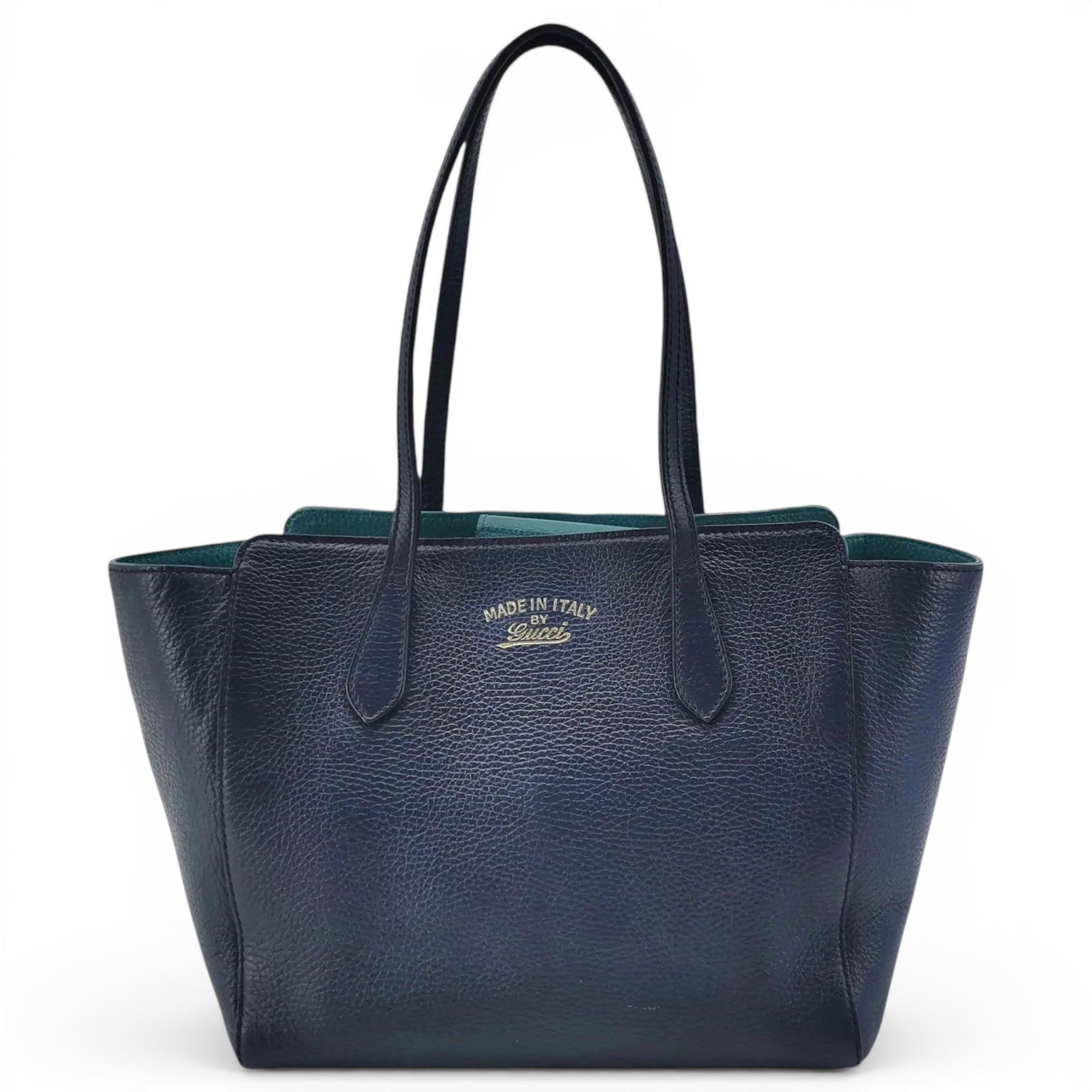 Swing leather tote