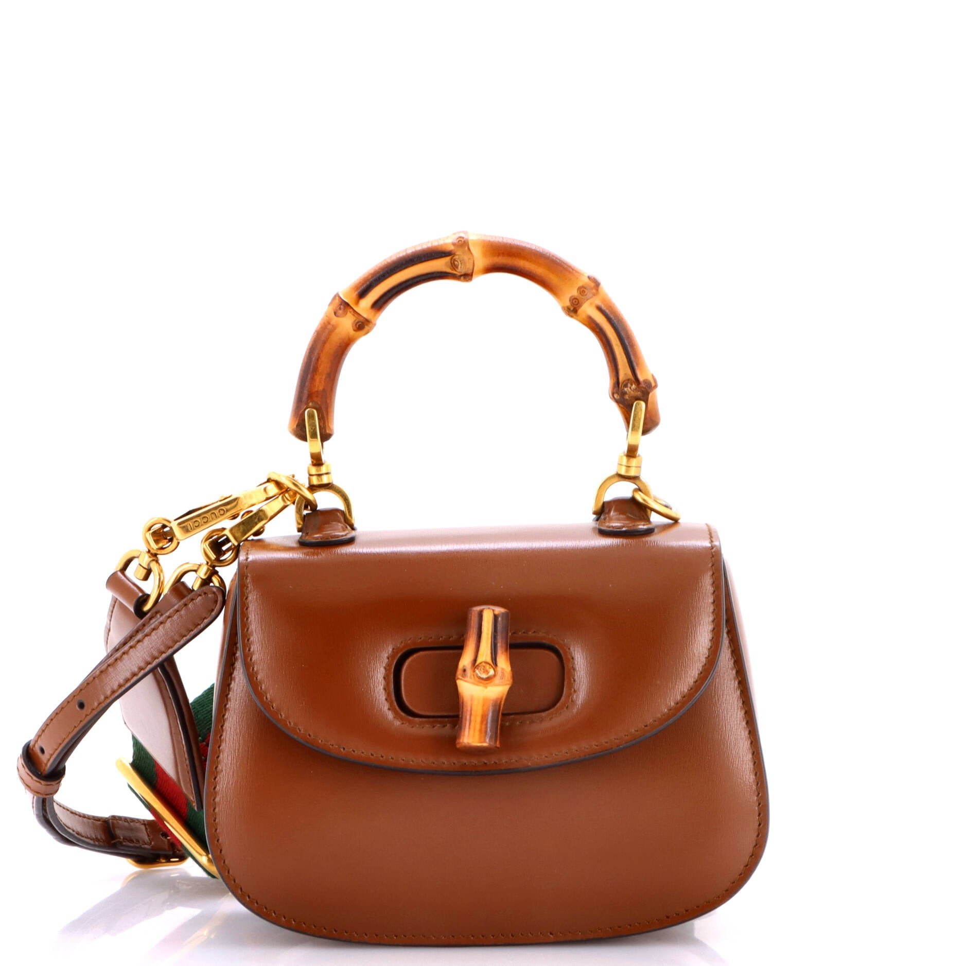 Bamboo 1947 Top Handle Bag Leather Mini