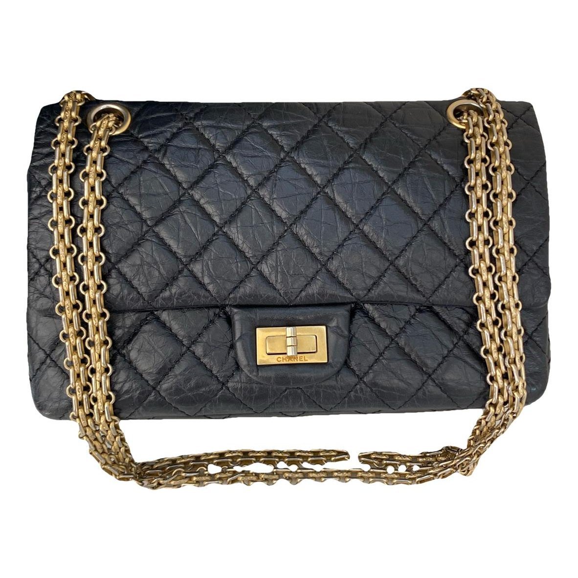 2.55 leather handbag