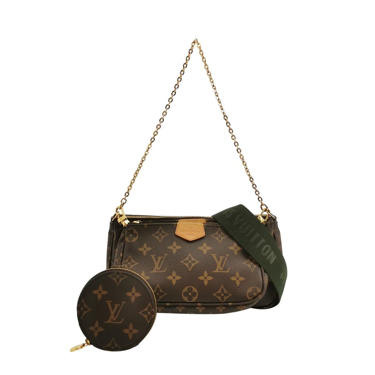 Multi Pochette Accessoires leather handbag