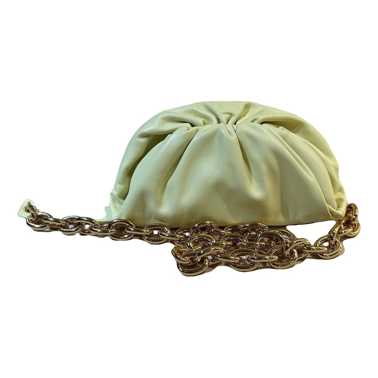Pouch leather handbag