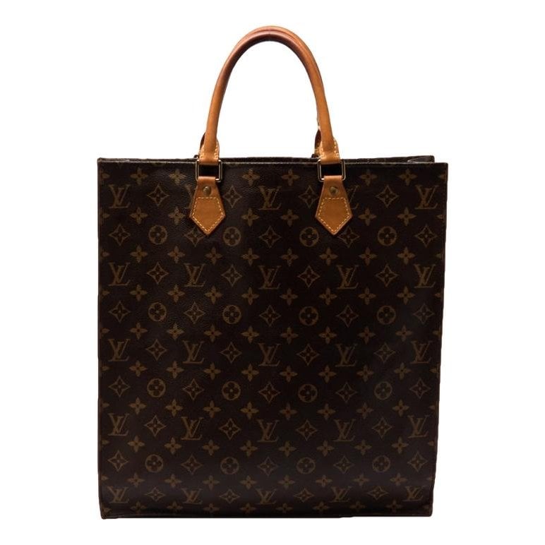 Leather tote