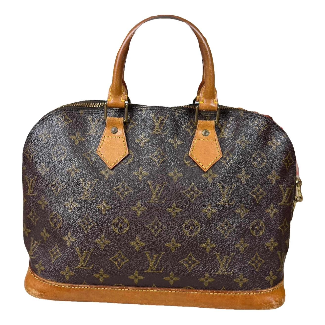 Alma leather handbag