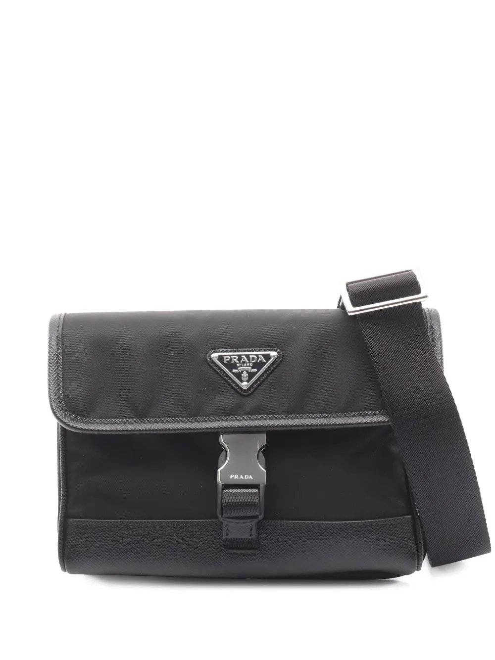 2019-2026 Re-Nylon and Saffiano Smartphone Case crossbody bag