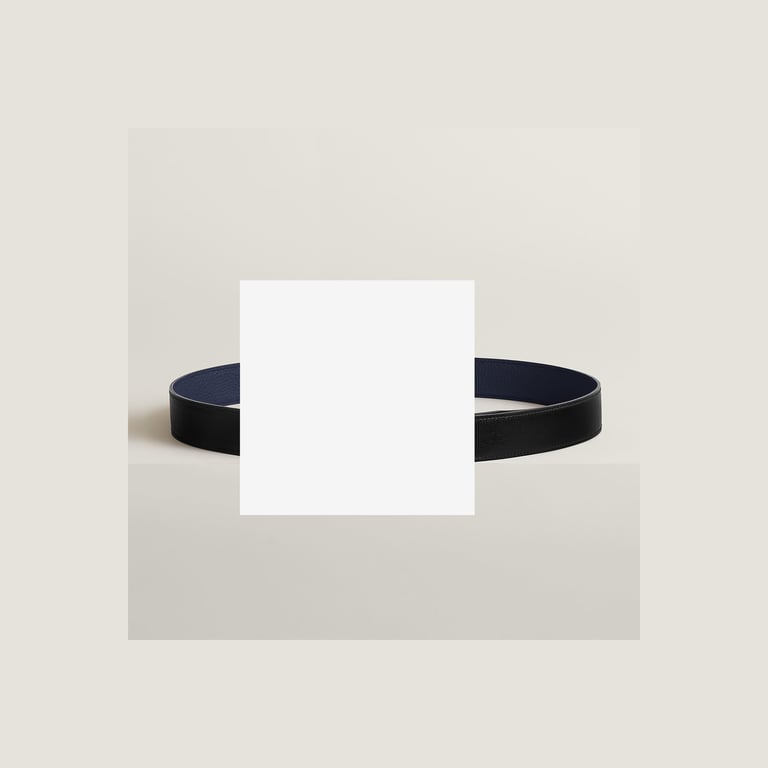 Boucle de ceinture 5382 Faubourg & Cuir de ceinture réversible 32 mm