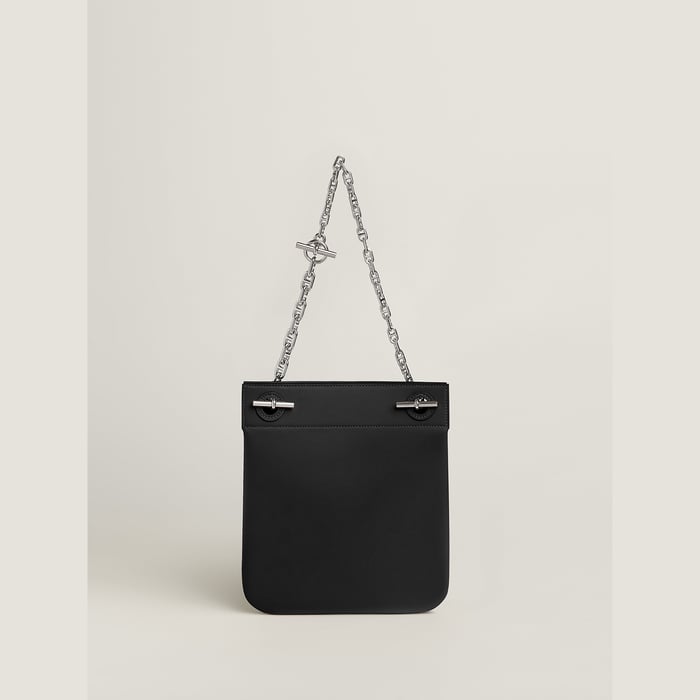 Noir Poche Cliquetis Bag