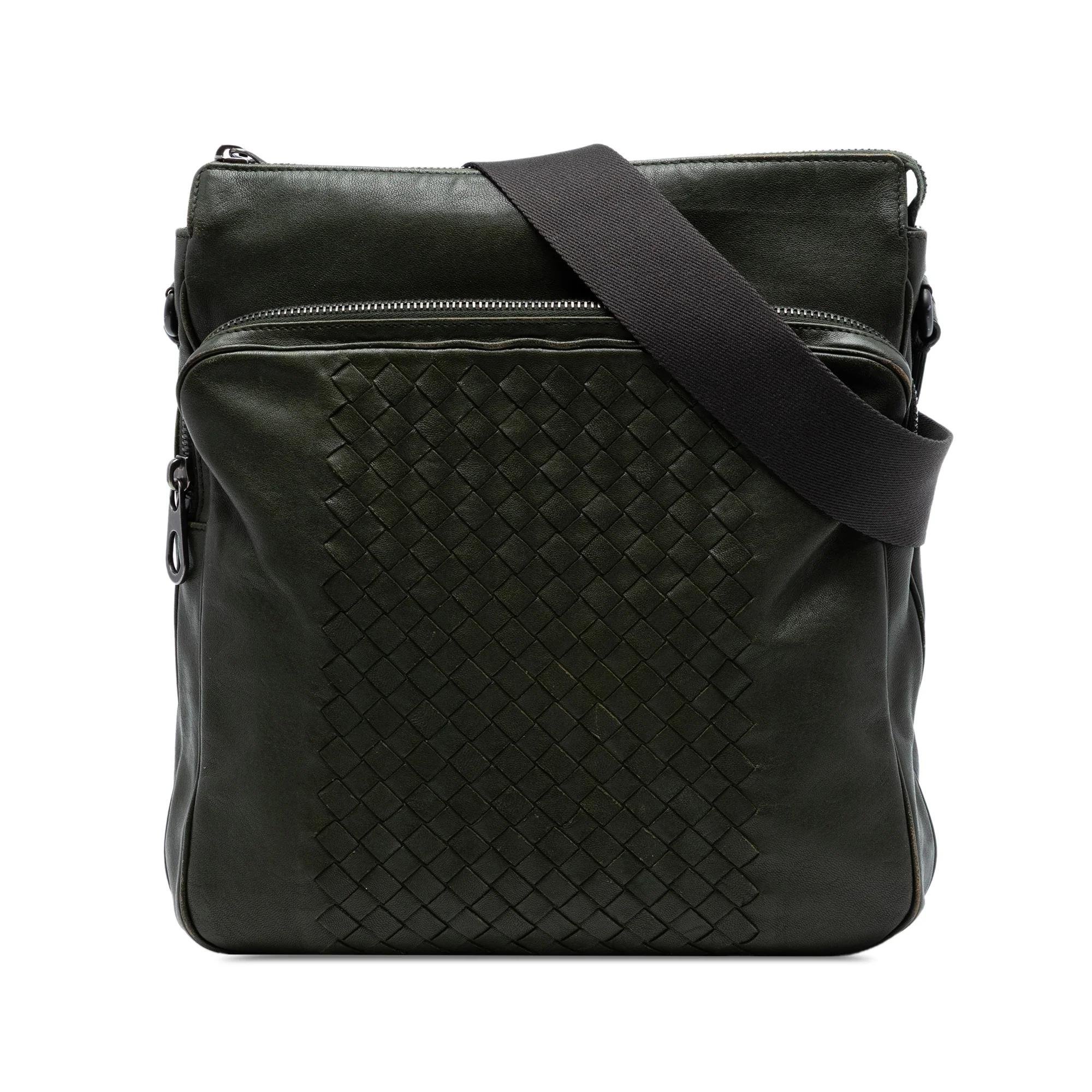 Veneta leather crossbody bag