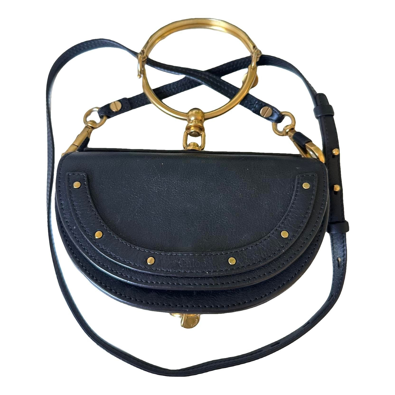 Bracelet Nile leather crossbody bag