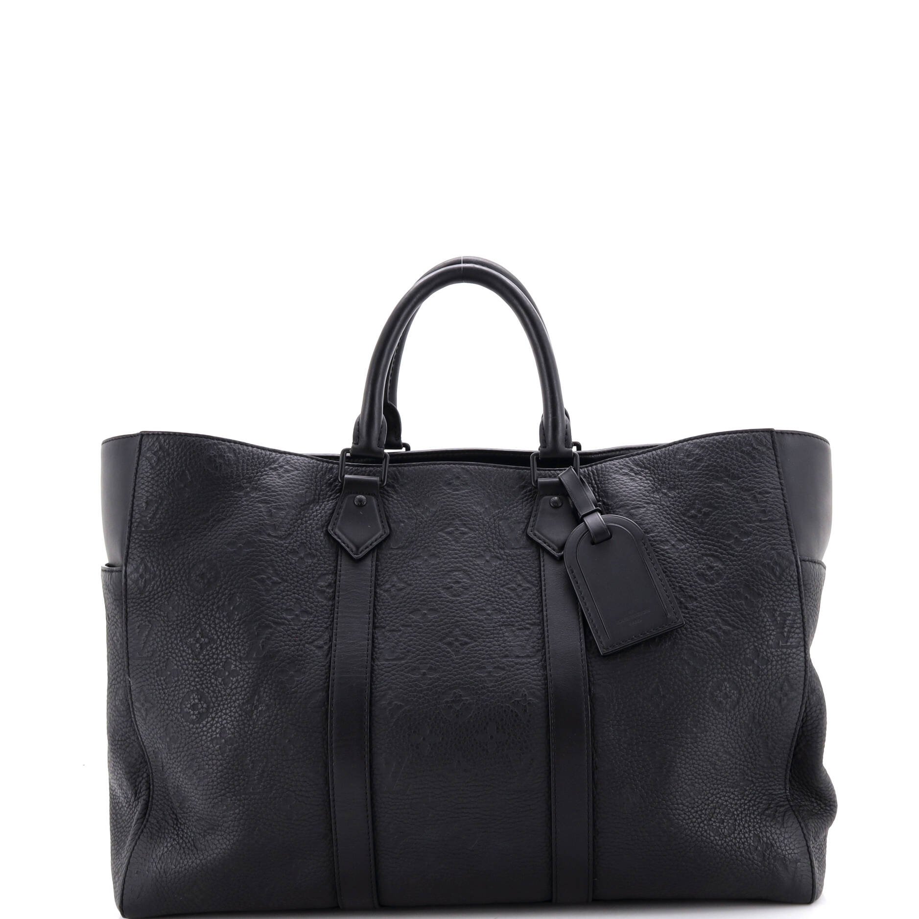 Sac Plat 24H Bag Monogram Taurillon Leather