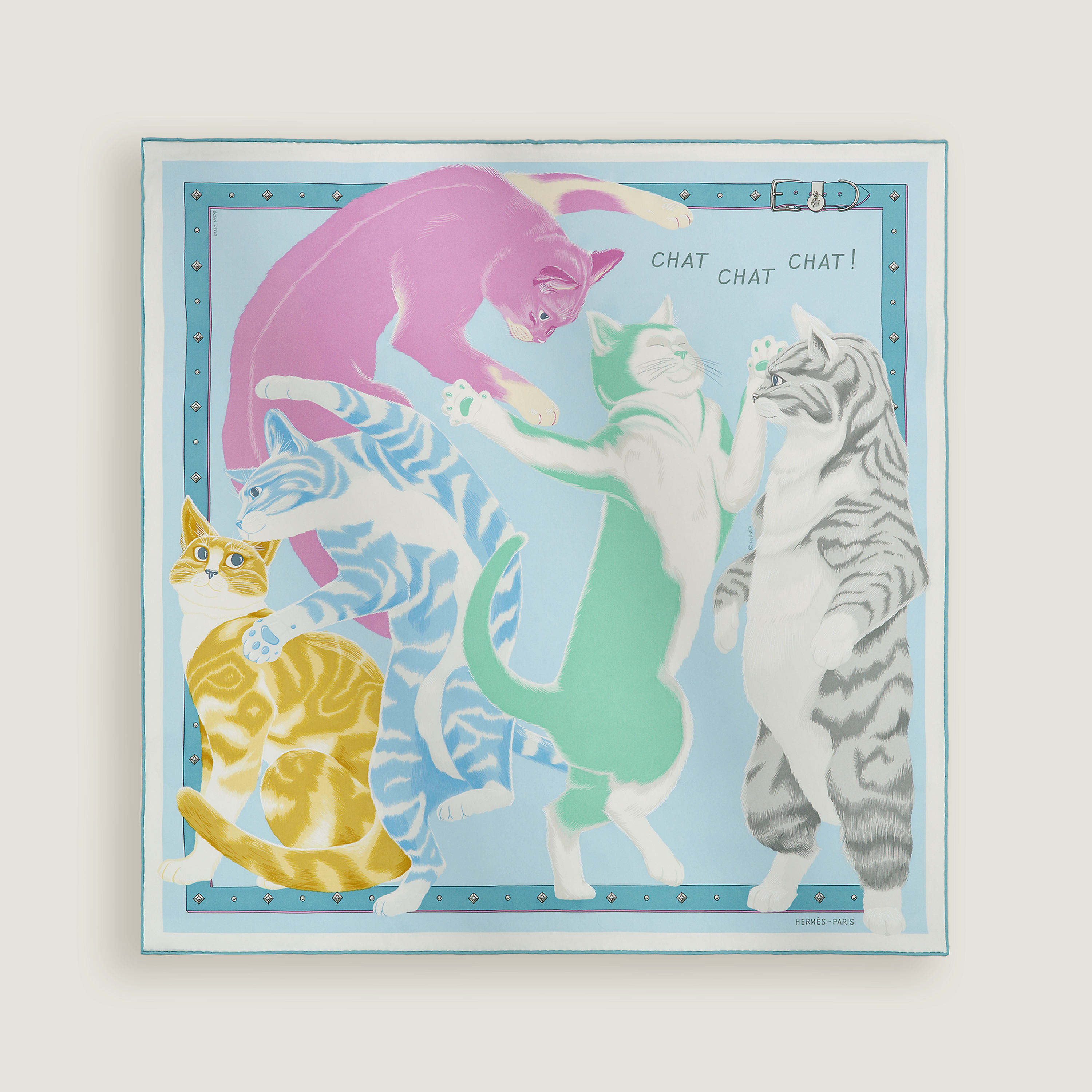 Chat Chat Chat scarf 70