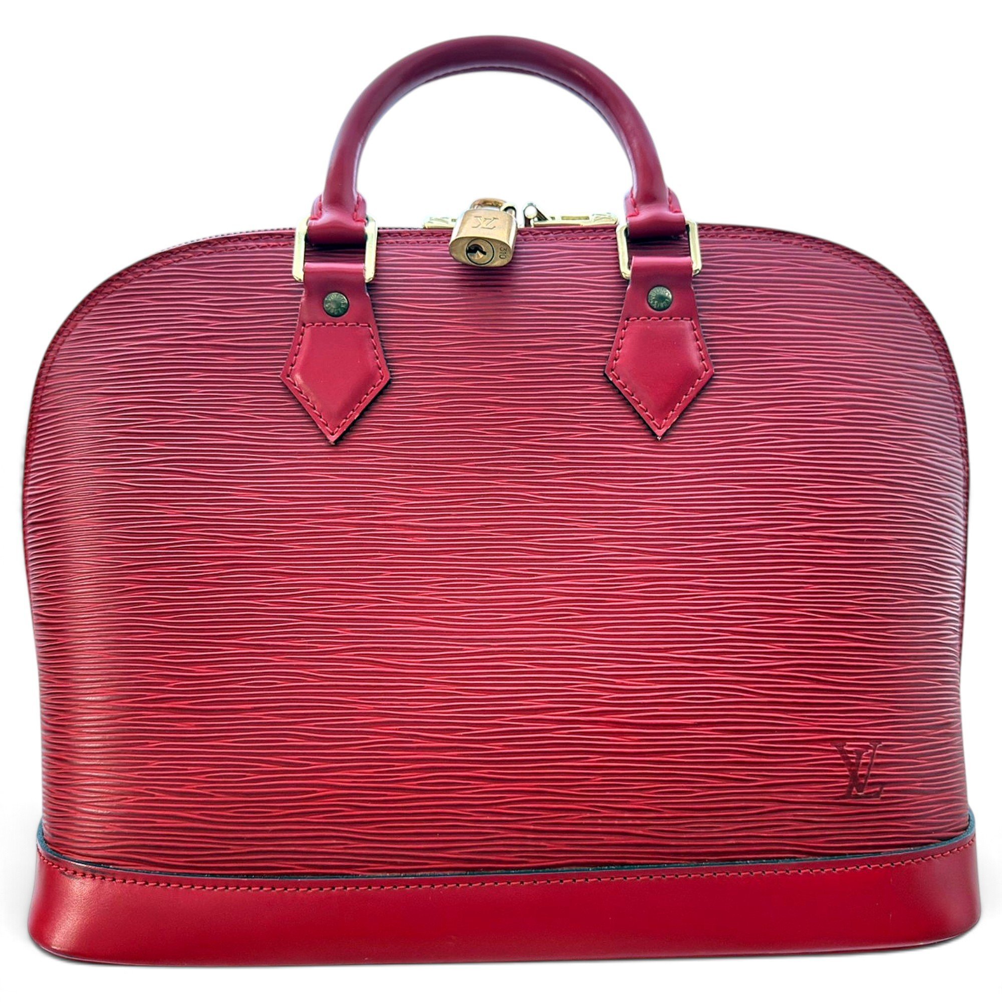 Alma leather handbag