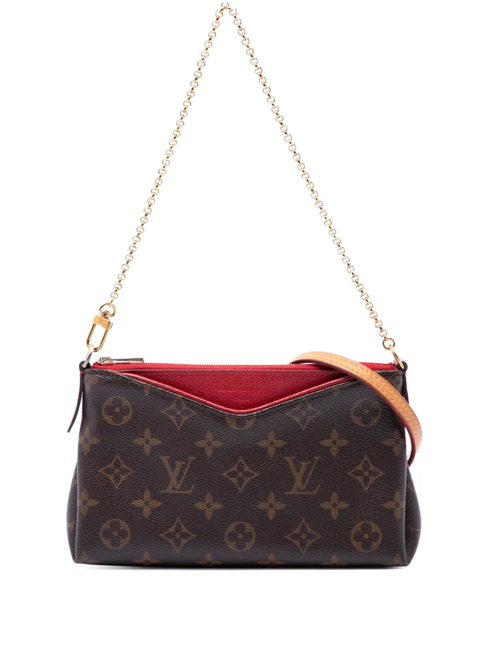 2017 Monogram Pallas Clutch satchel