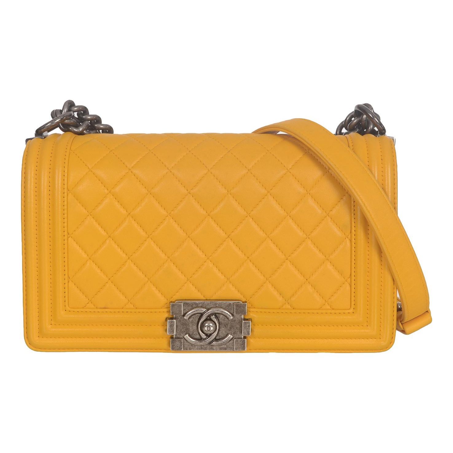 Boy leather crossbody bag