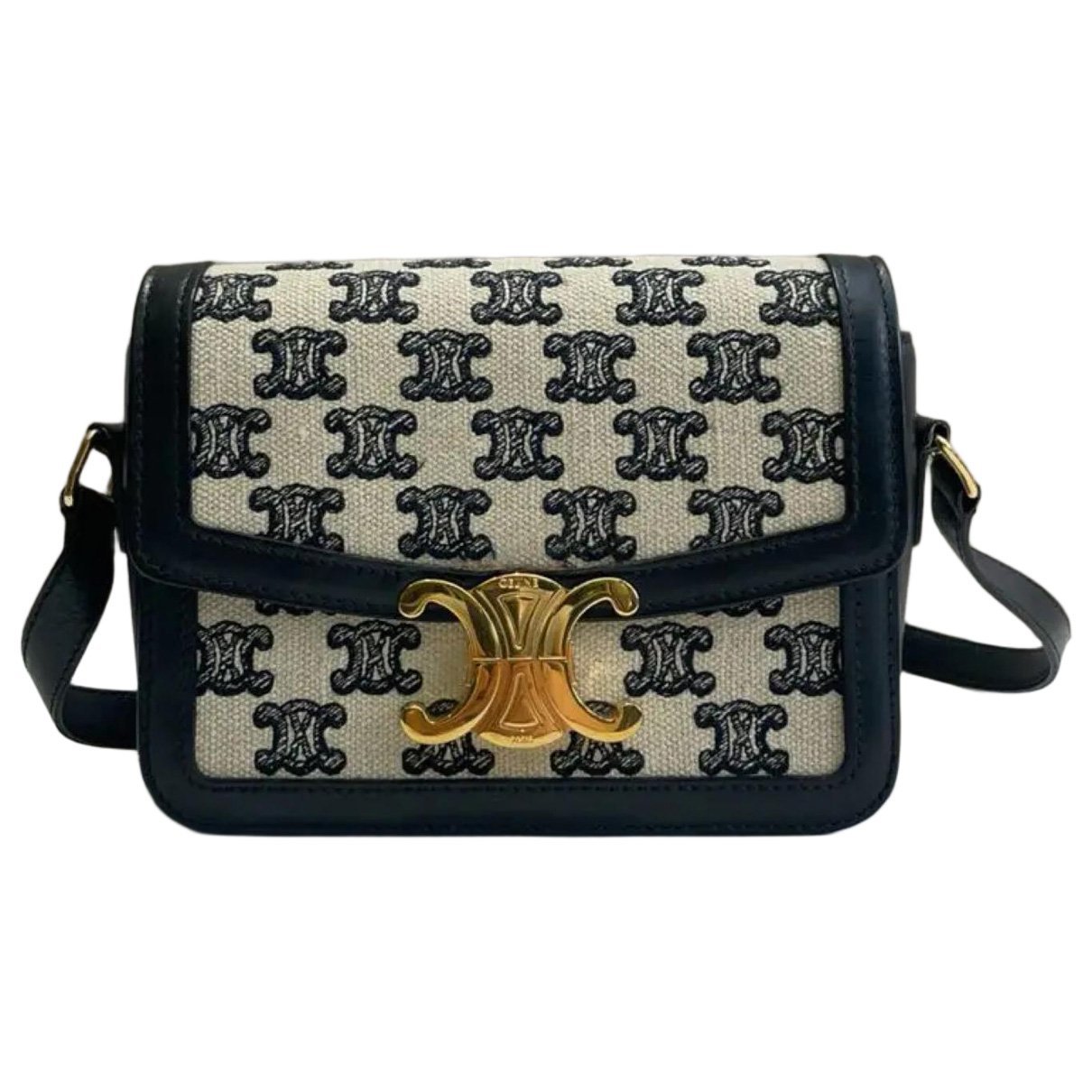Triomphe cloth crossbody bag