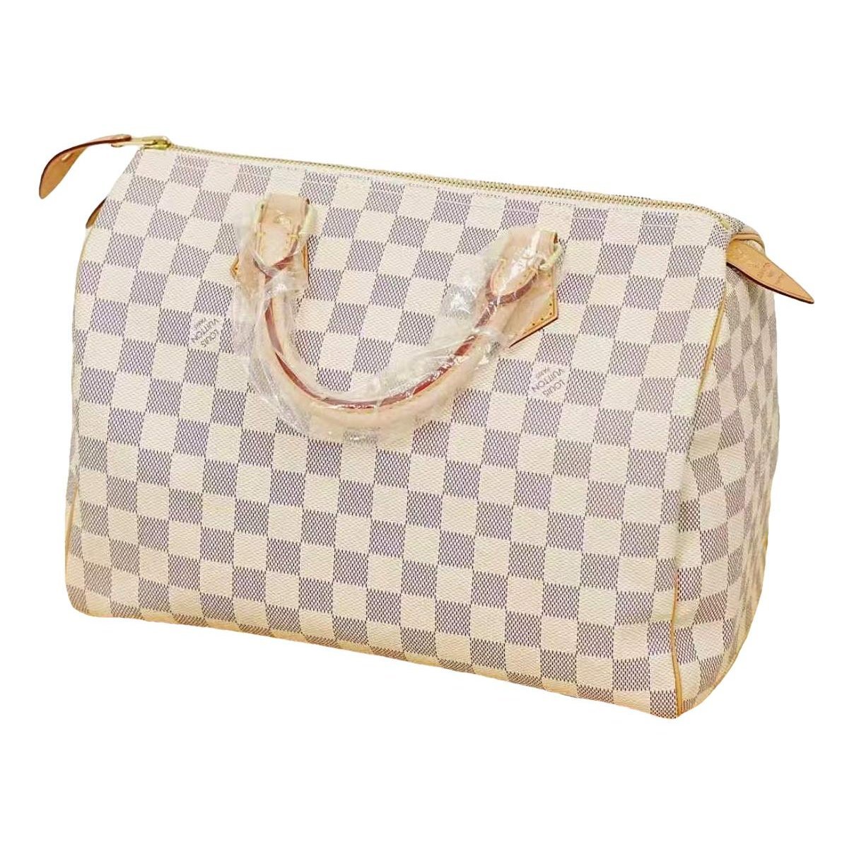 Speedy leather bowling bag