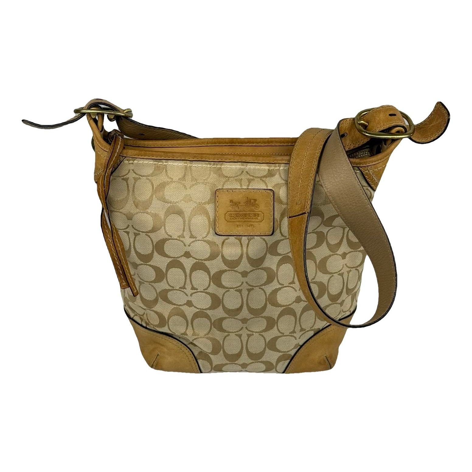 Leather crossbody bag