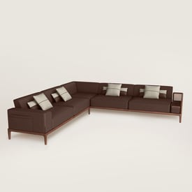 Sofa Sellier 5-seater corner