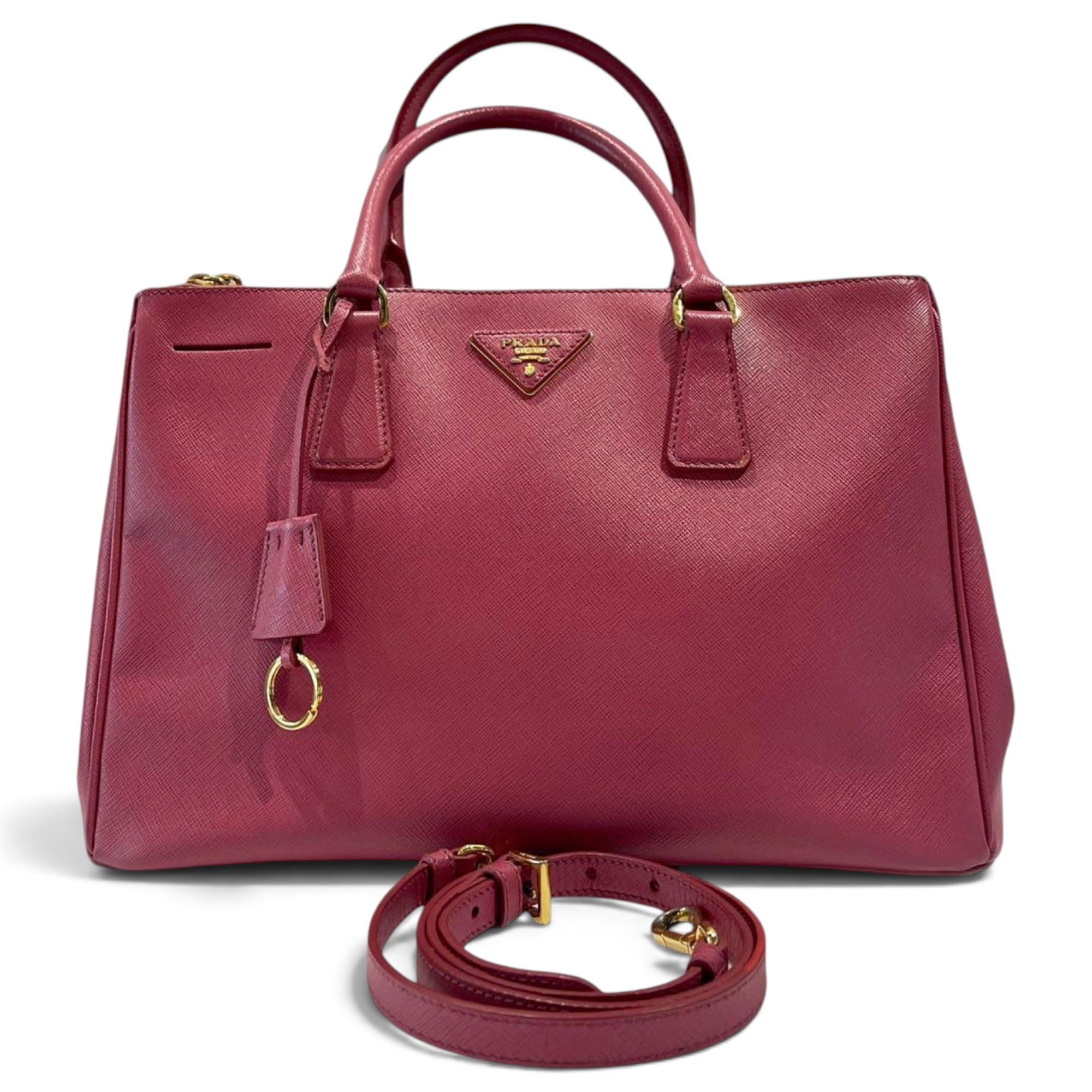 Galleria leather handbag