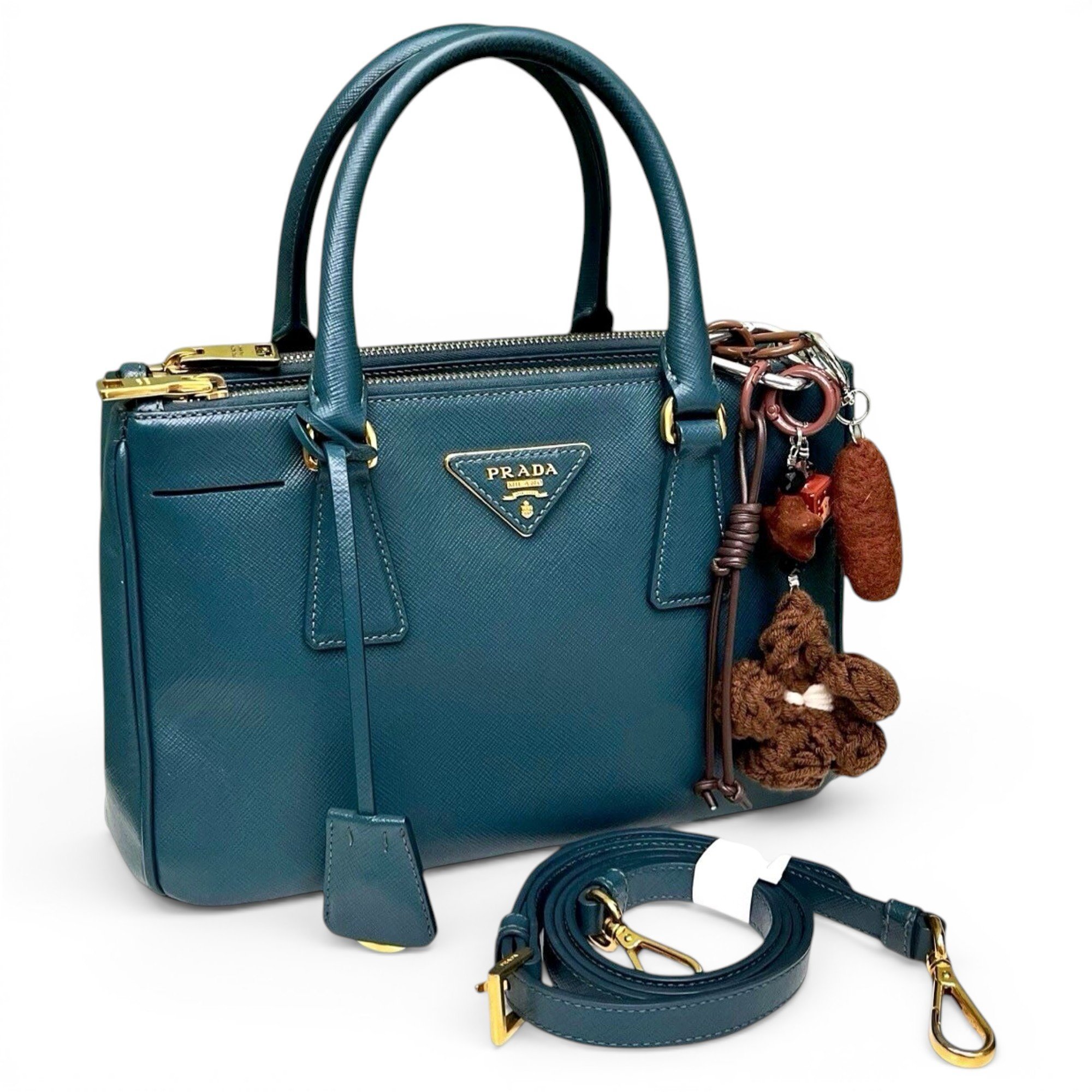 Galleria leather handbag