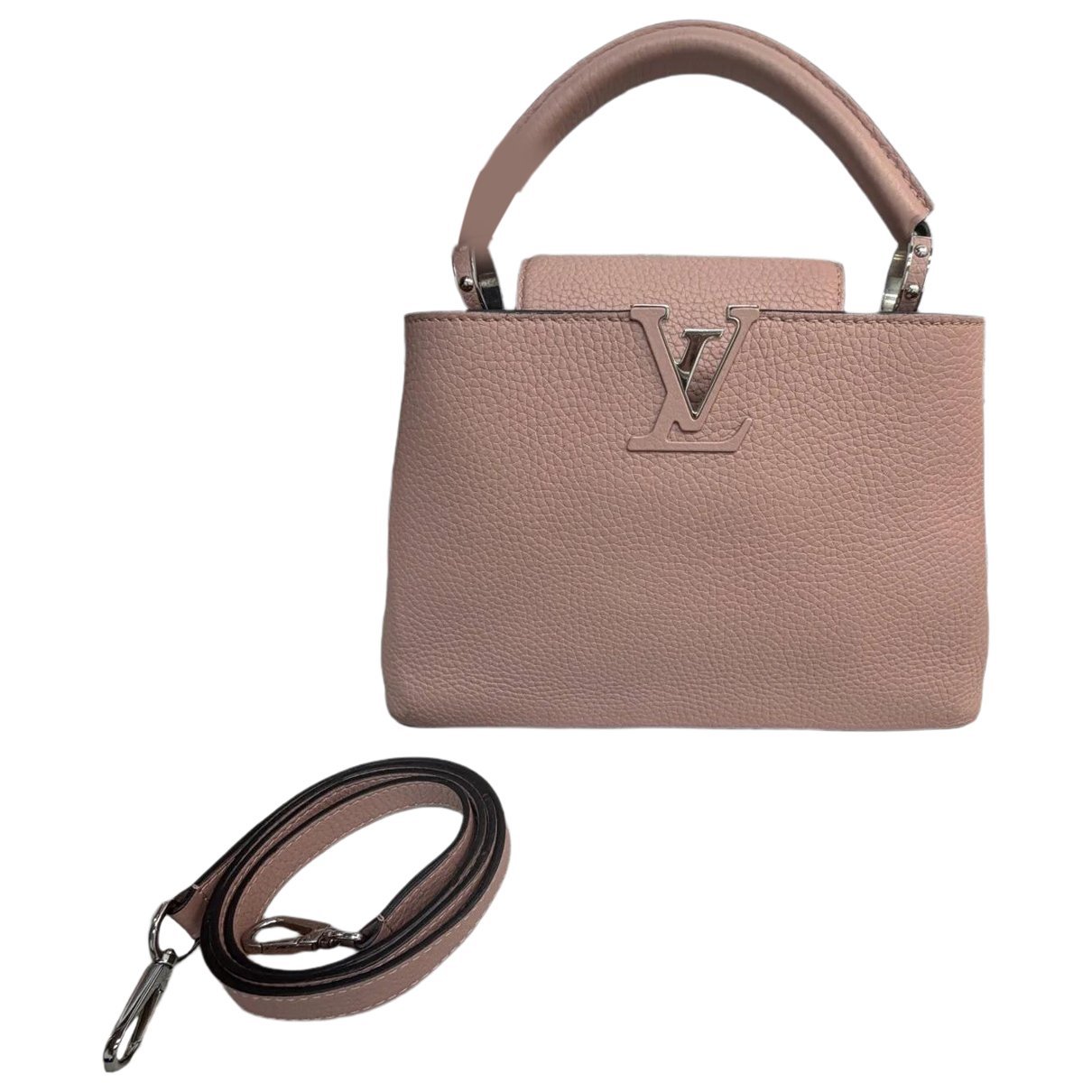 Capucines leather handbag