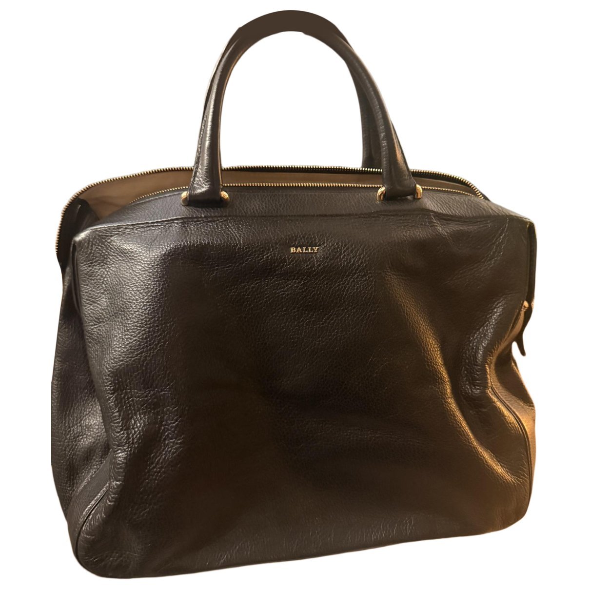 Leather satchel