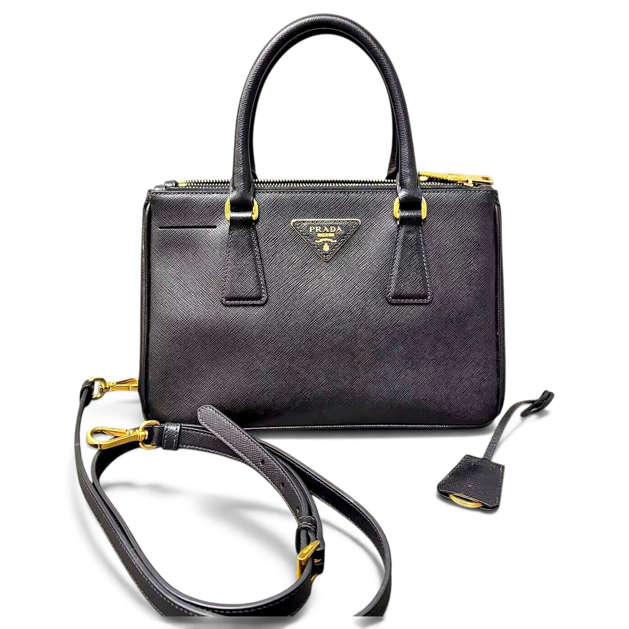 Galleria leather handbag