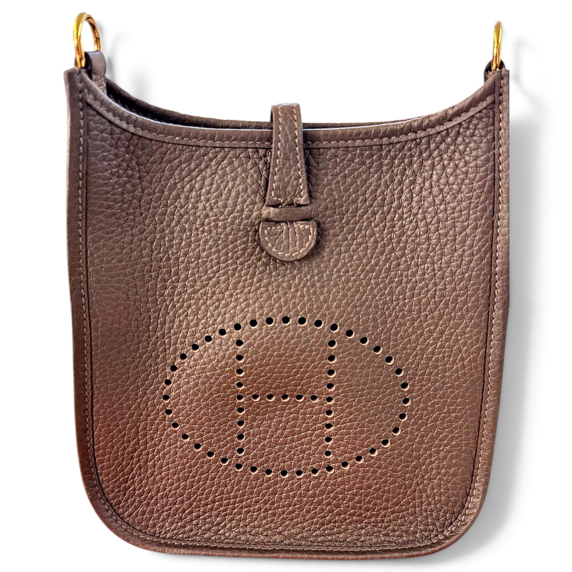 Evelyne leather crossbody bag