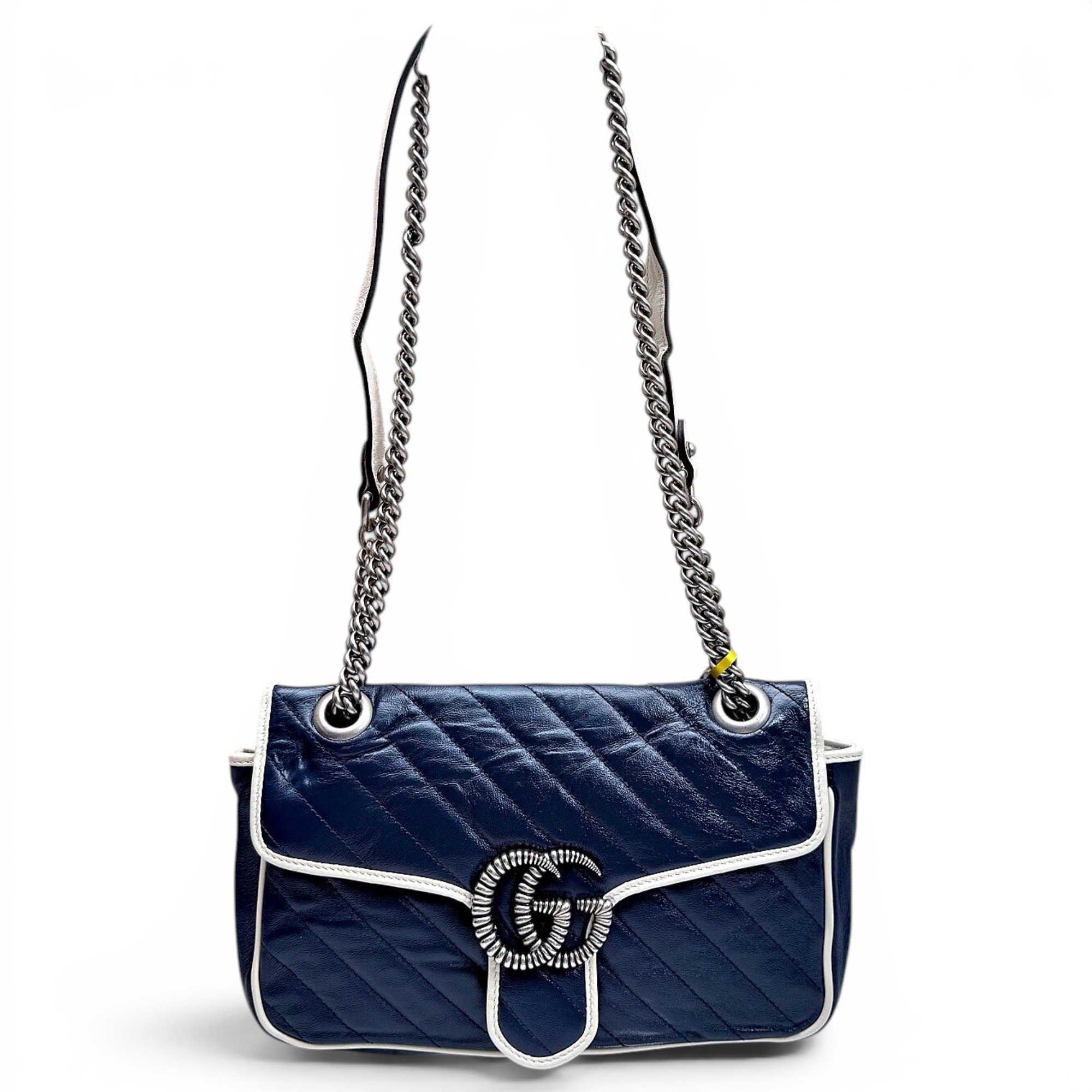 GG Marmont Flap leather crossbody bag