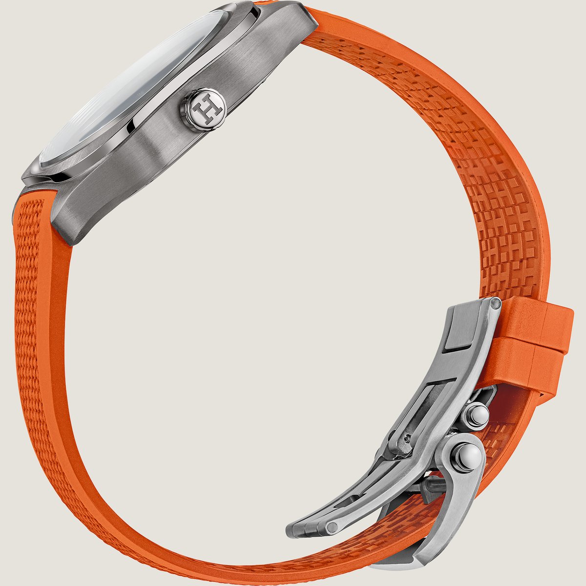 Sans Coloris Hermès H08 Watch, 42 mm
