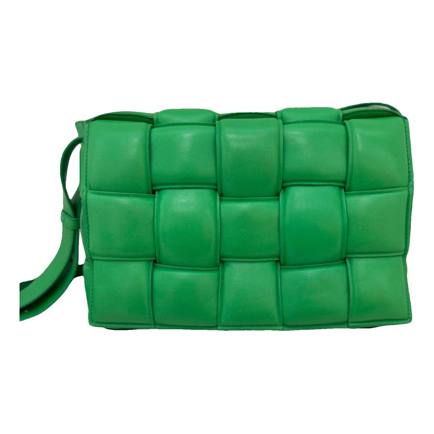 Cassette Padded leather crossbody bag