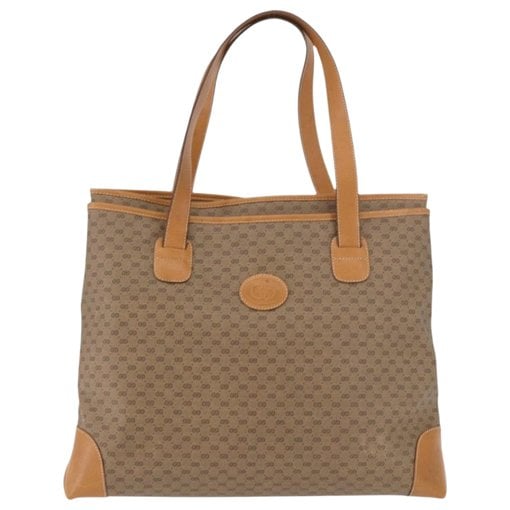 Leather tote