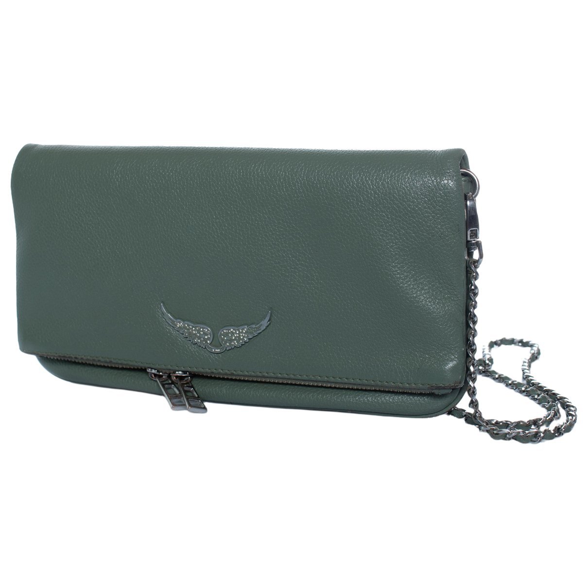 Rock leather crossbody bag